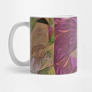 window of church, colorful glass Mug